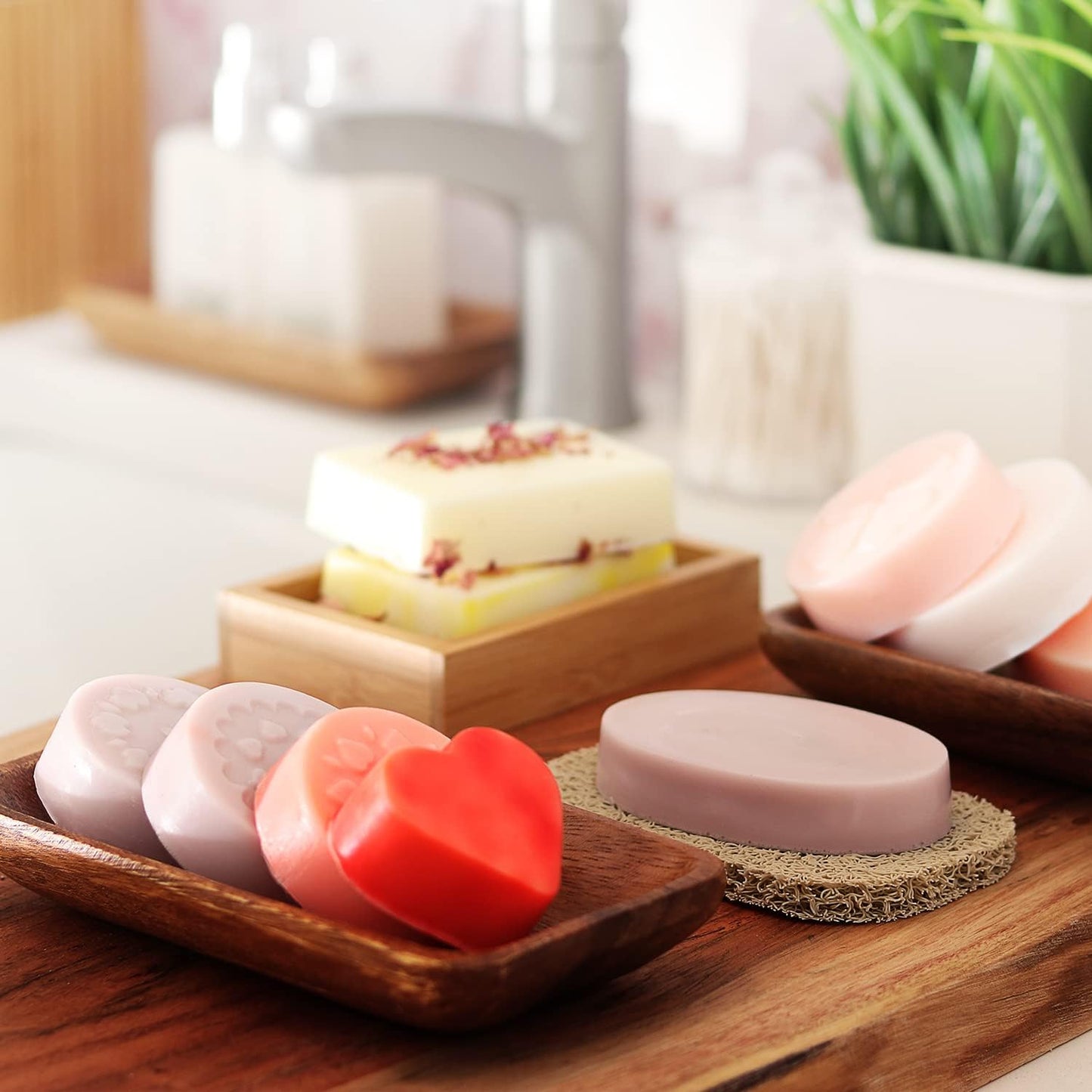 Shea Butter Soap Making Kit with Soap Base, Molds, Fragrance Oils, Liquid Dyes, Instruction Manual & More
