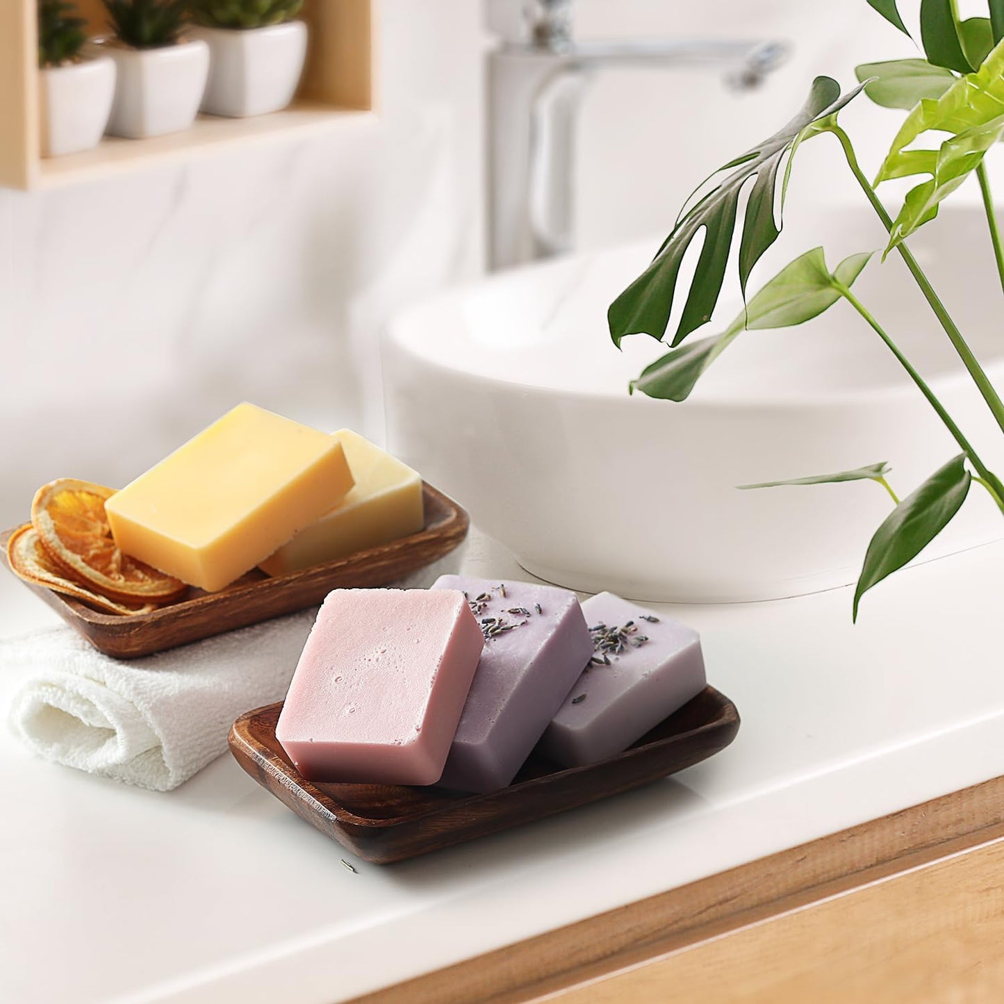 Melt and Pour Soap Making Kit with Glycerin Soap Base, Fragrance Oils, Liquid Dyes, Silicone Molds, Wrappers & Instruction Manual