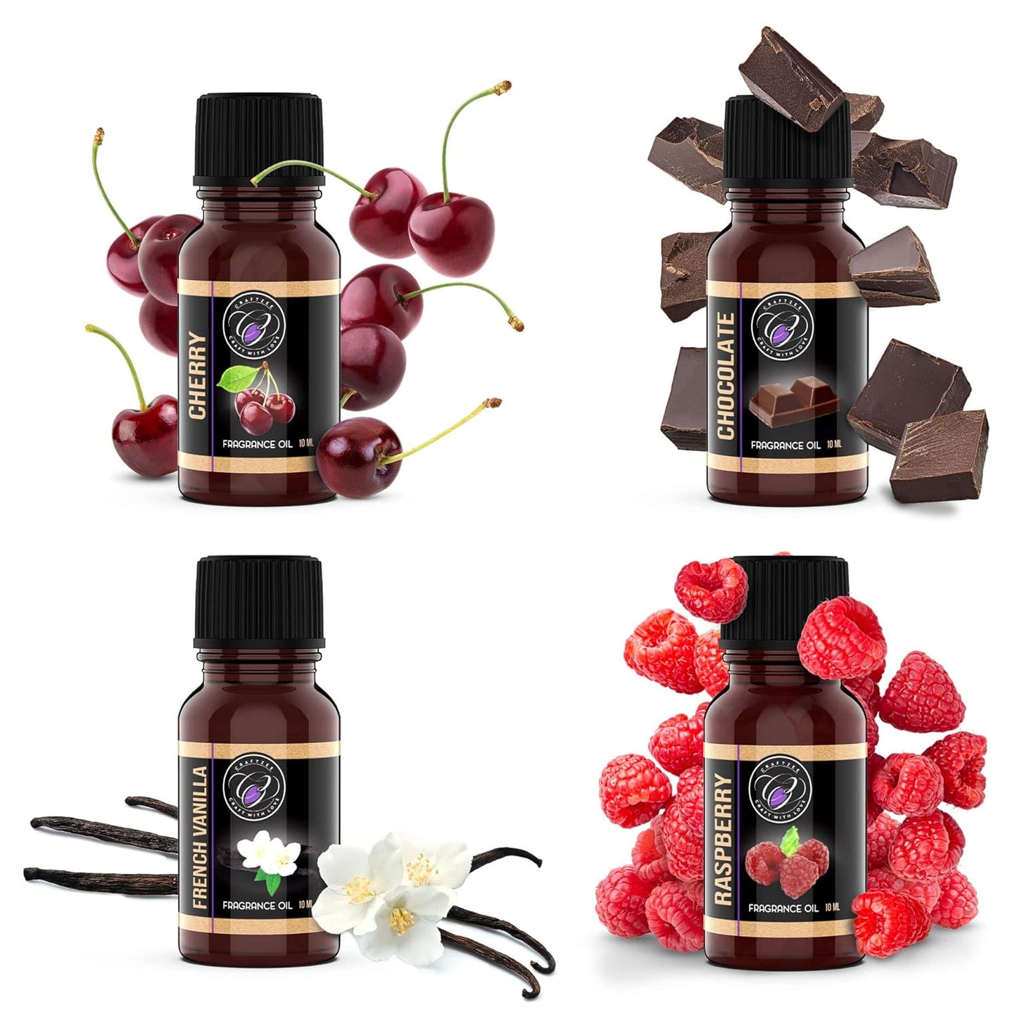 DIY Lip Balm Making Kit with Natural Beeswax, Shea Butter, Sweet Almond Oil, Essential Oils, Tubes, Jars, Instruction Manual & More