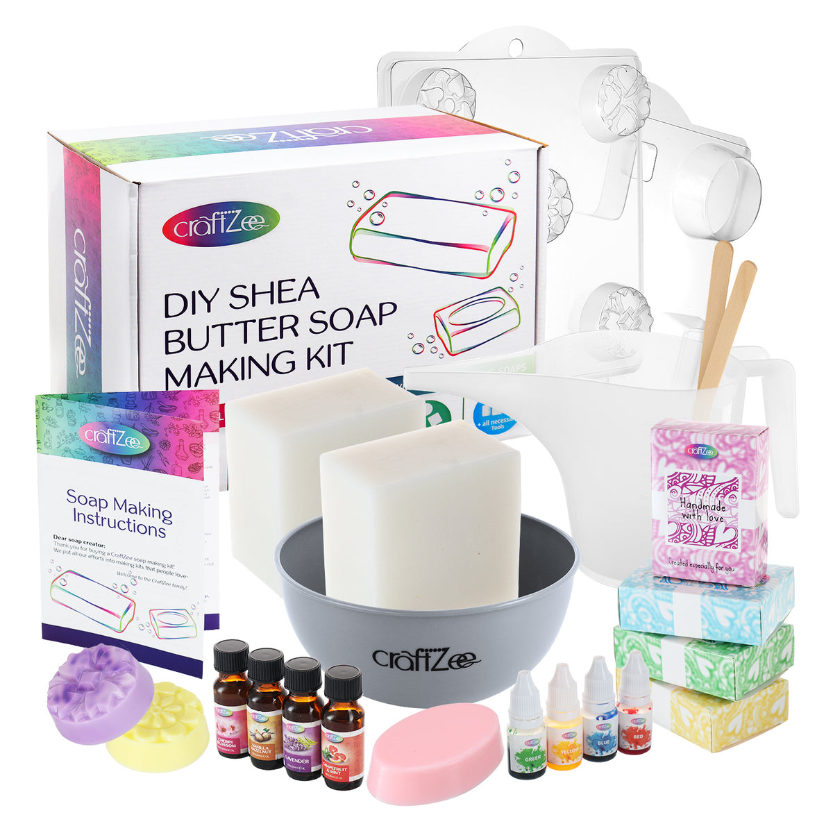 DIY Kits for Making Candles, Soap, Shampoo, Skincare